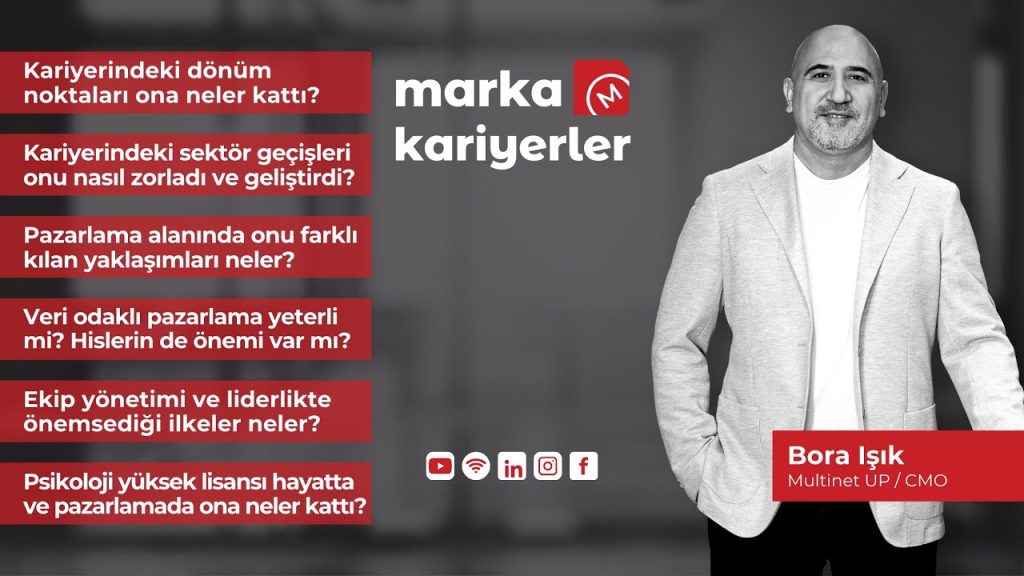 Multinet-Up CMO’su Bora Işık ile “Kariyer Sohbeti”
