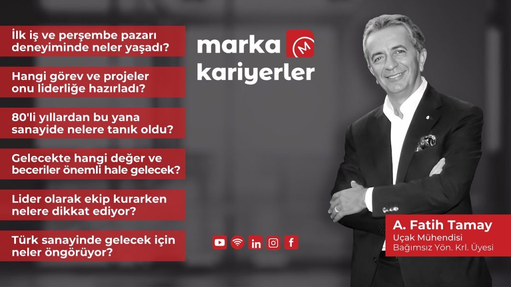 Uçak Müh. A. Fatih Tamay ile “Kariyer Sohbeti”