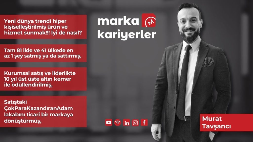Murat Tavşancı ile “Kariyer Sohbeti” #kariyer #markakariyerler #kariyersohbeti