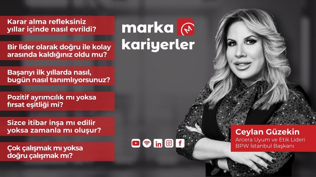 Arcera Uyum ve Etik Lideri Ceylan Güzekin ile “Kariyer Sohbeti”